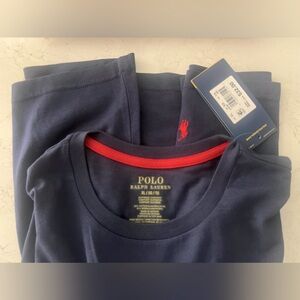 Men’s XL Polo Ralph Lauren Tee Navy w/ Red Horse Brand New w/ Tags